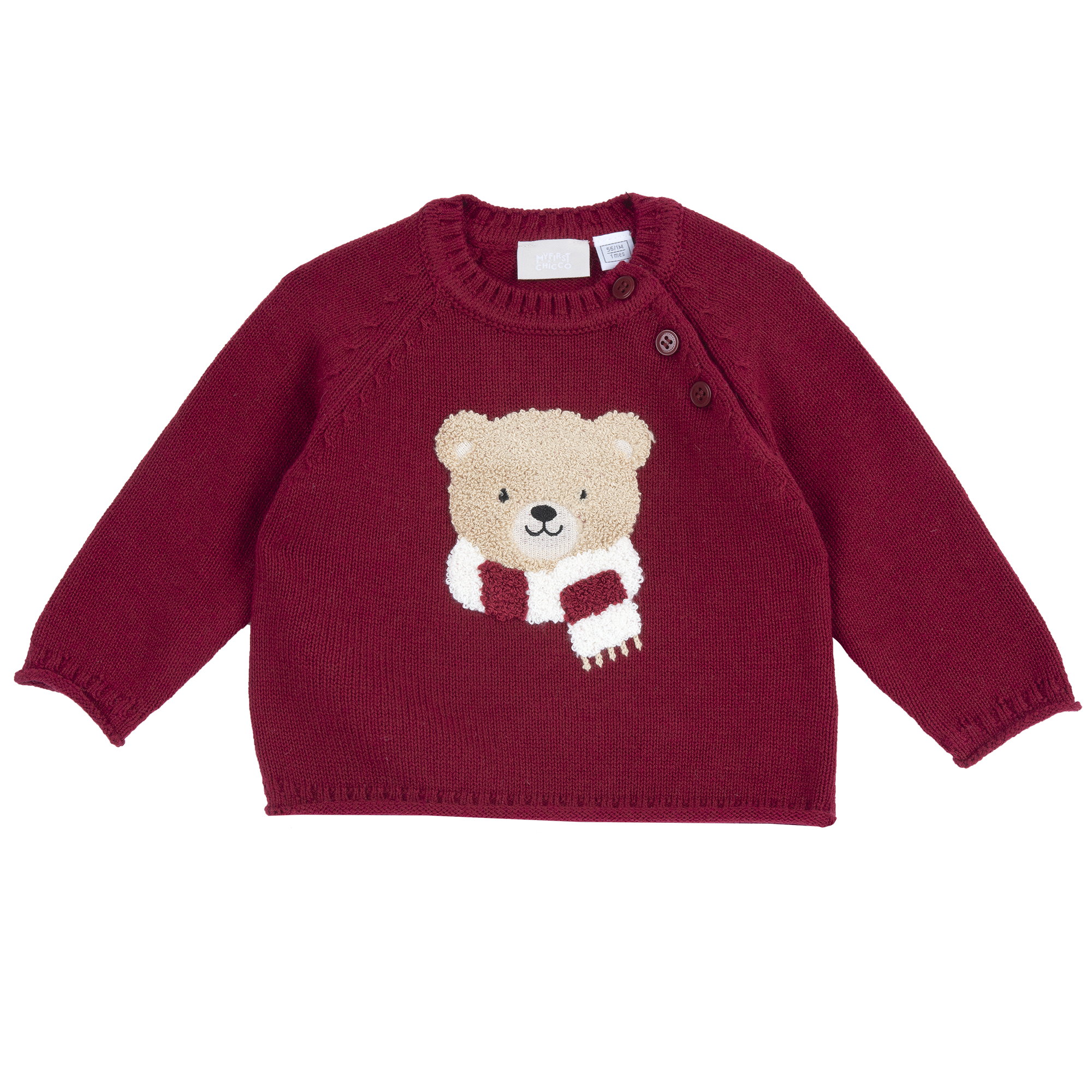 Pulover copii Chicco, Rosu, 03095-71MFCO