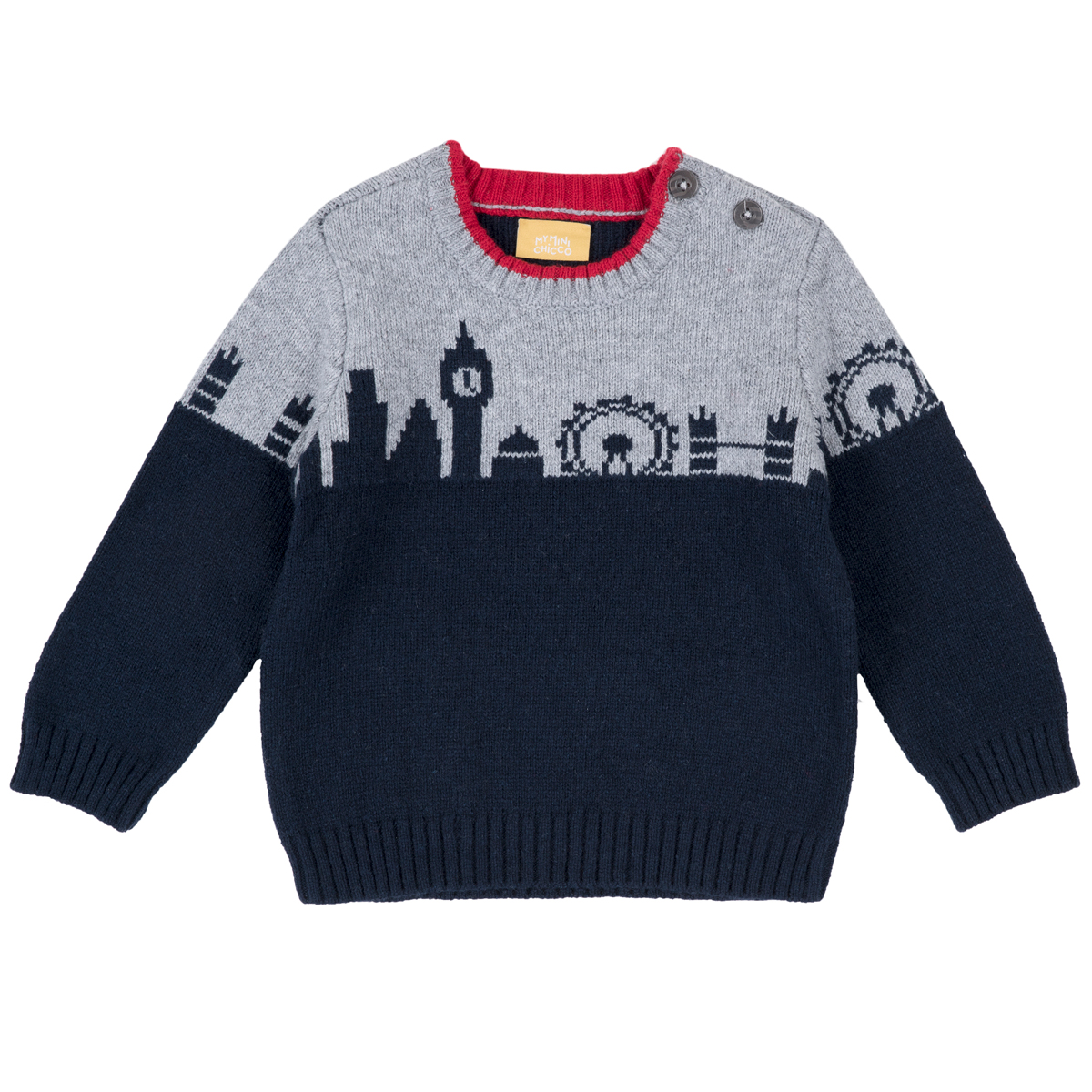 Pulover copii Chicco, tricotat, 69385 CHICCO imagine noua