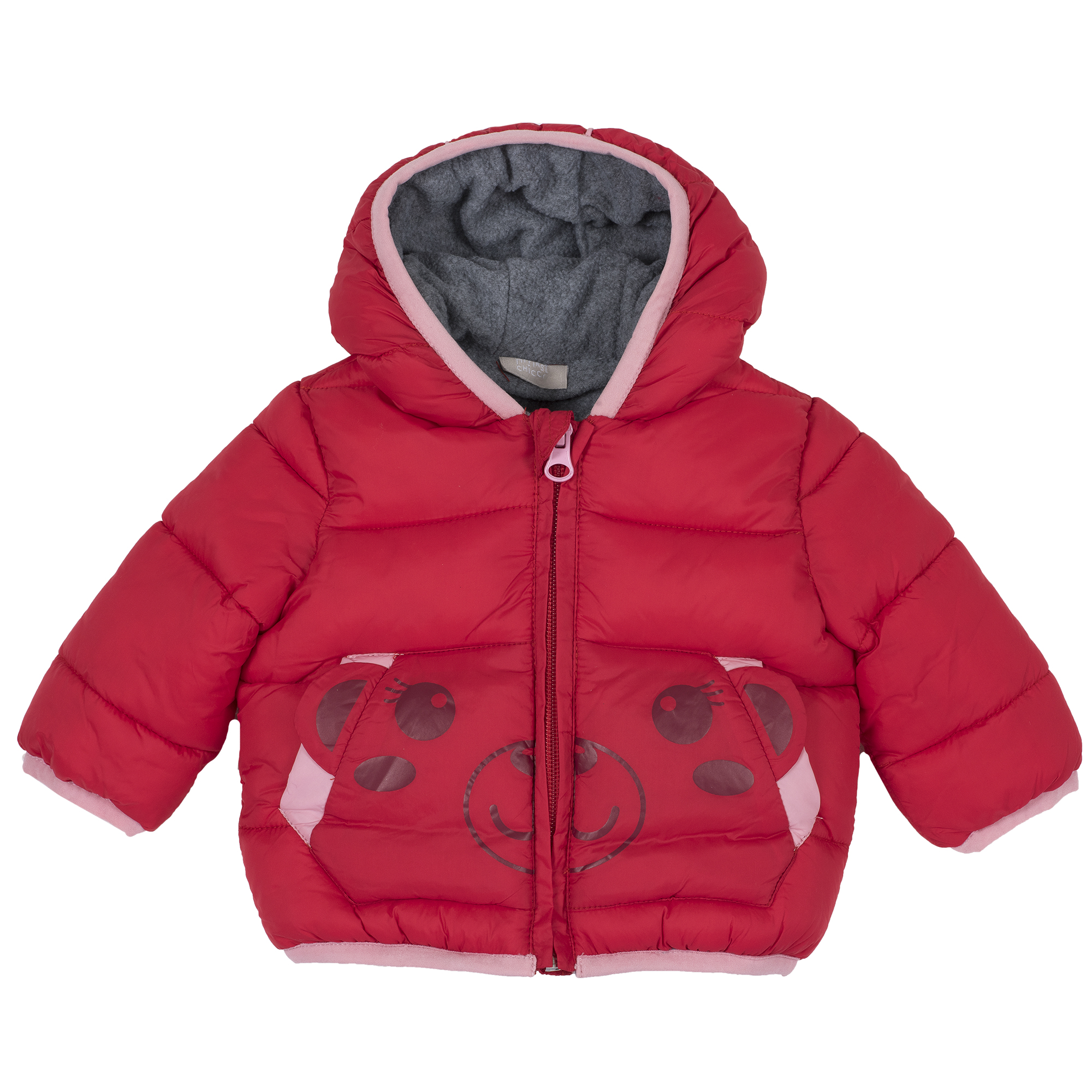 Jacheta copii Chicco Ecodown, matlasata, rosu, 87437