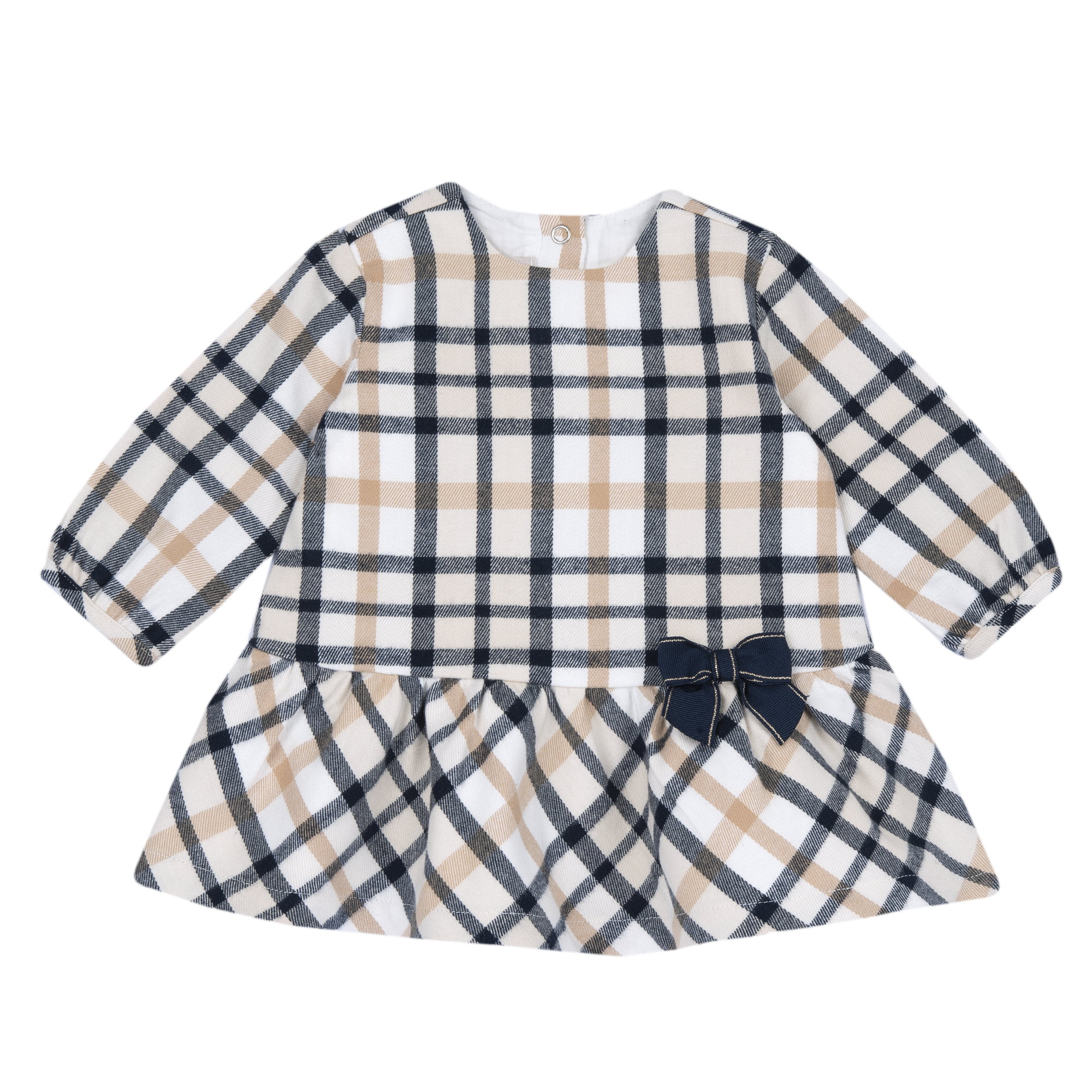 Rochie copii Chicco, bej cu model, 00531-69MFCO