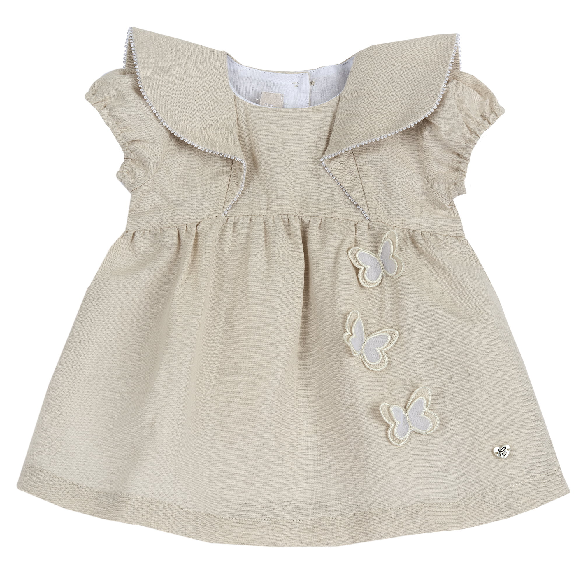Rochie copii Chicco, in si bumbac, 16600-68MFCO