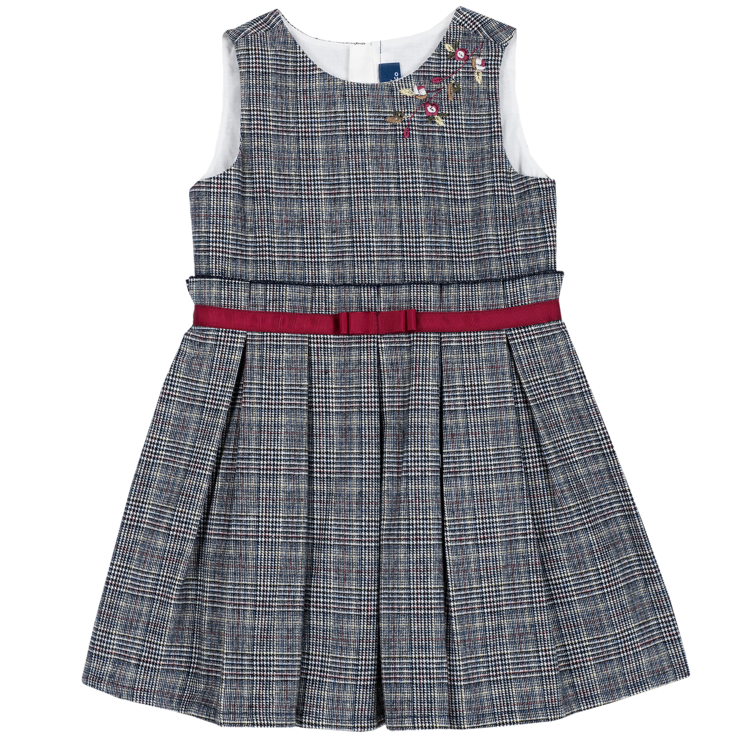 Rochie copii chicco, negru cu alb
