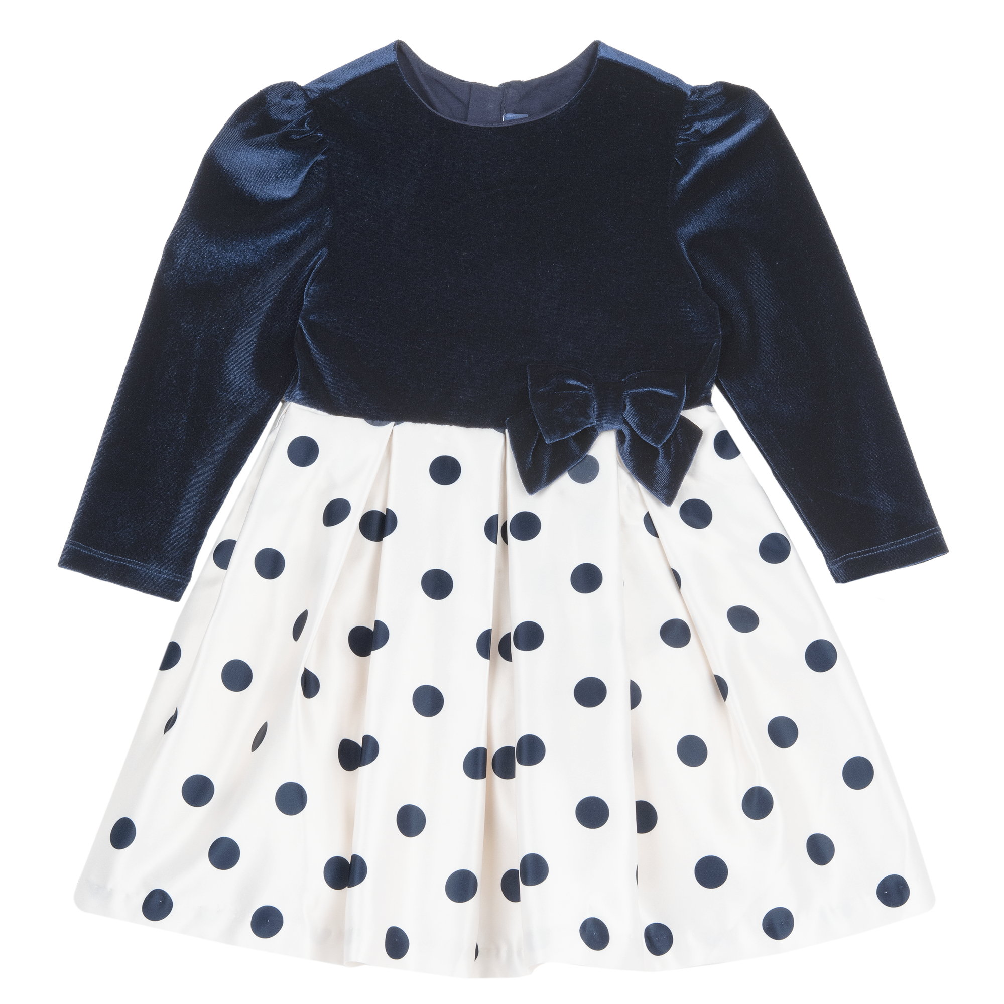 Rochie copii Chicco pentru Craciun, Albastru, 02445-71MC