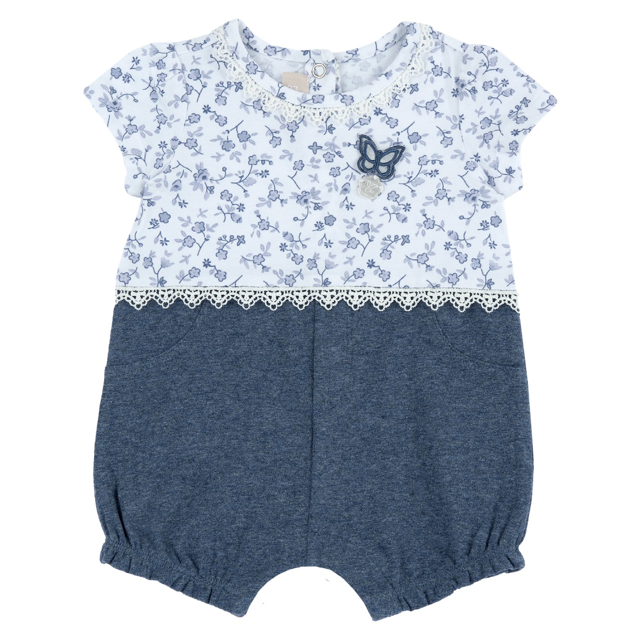 Salopeta bebelusi Chicco, albastru deschis, 51357-68MFCO