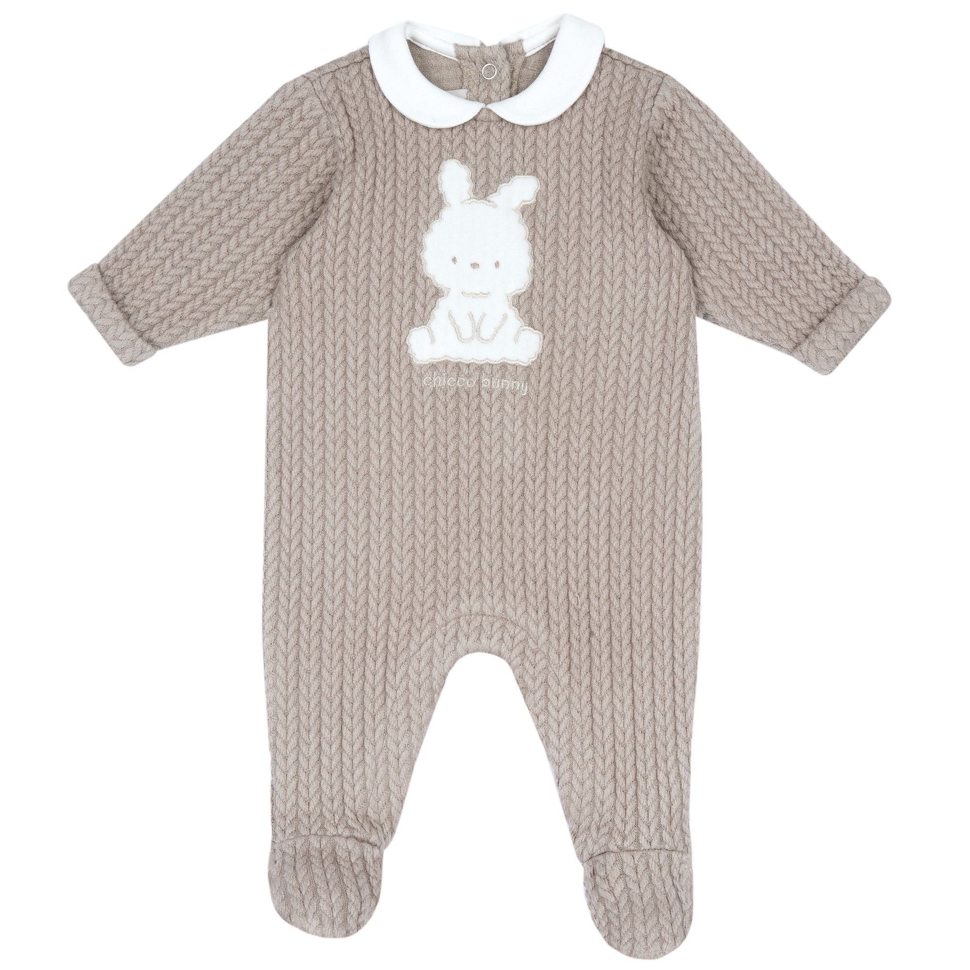 Salopeta bebelusi Chicco, Bej cu model, 00294-69MFCI