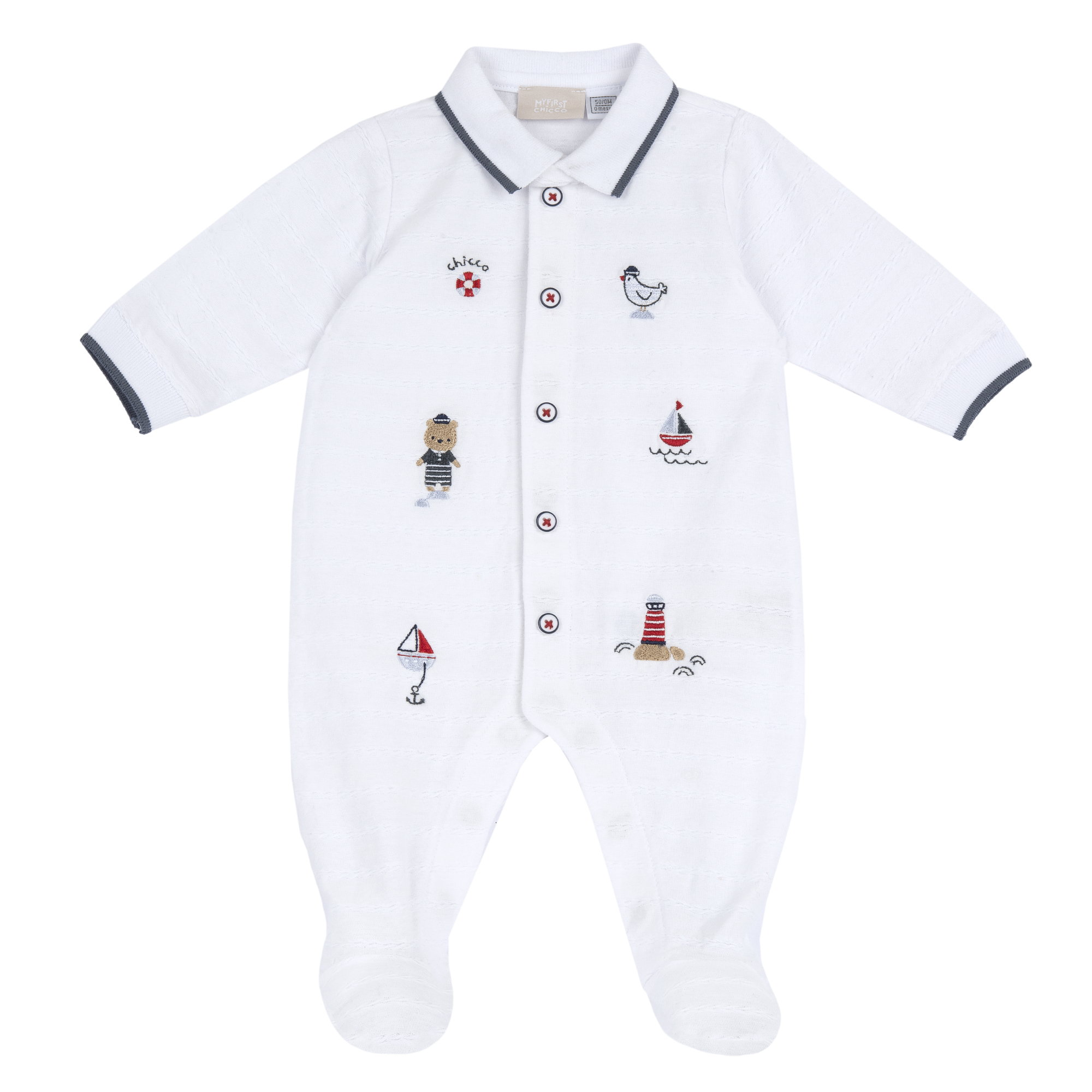 Salopeta bebelusi Chicco, crem, 27257-68MFCI