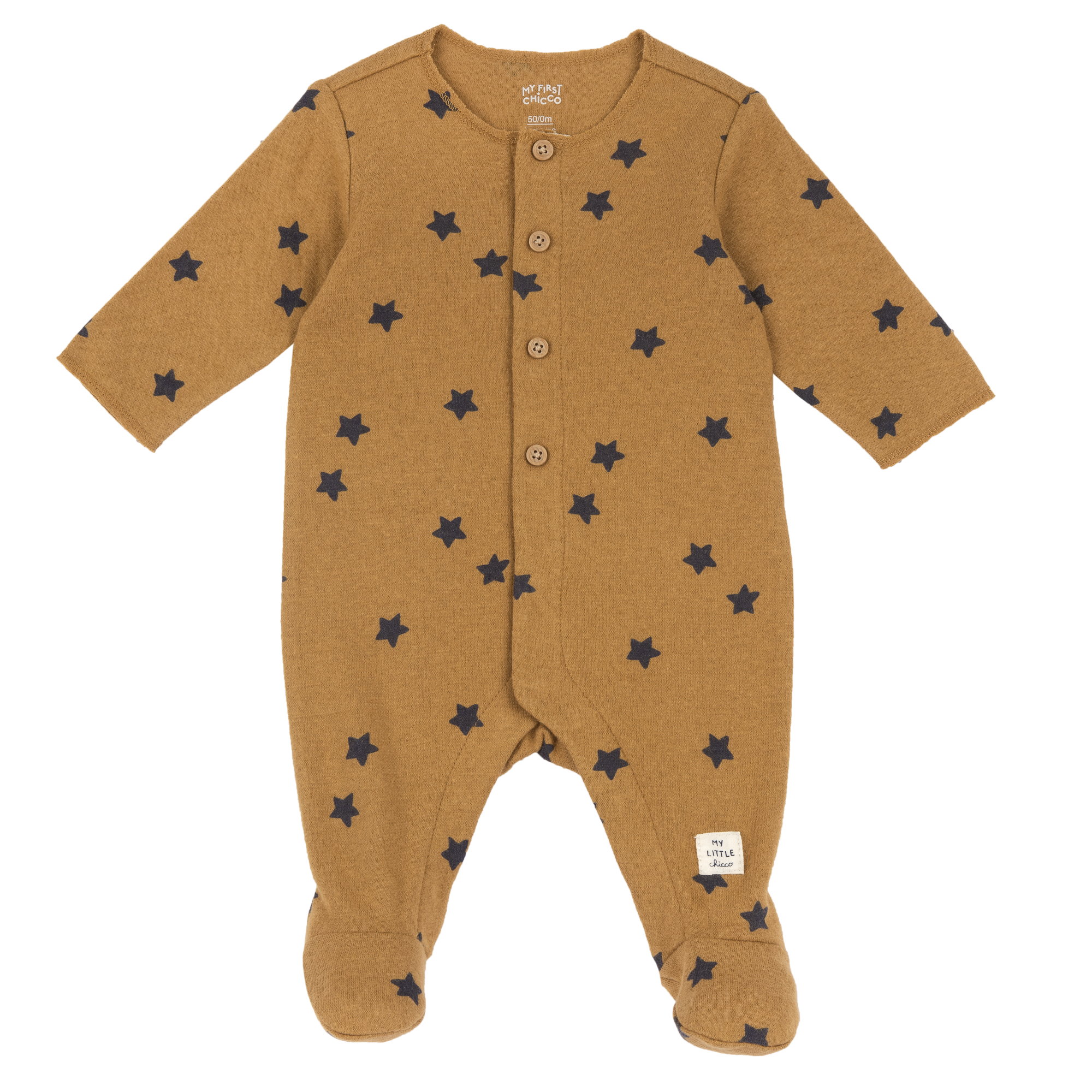 Salopeta bebelusi Chicco, Galben cu model, 00609-69MFCI