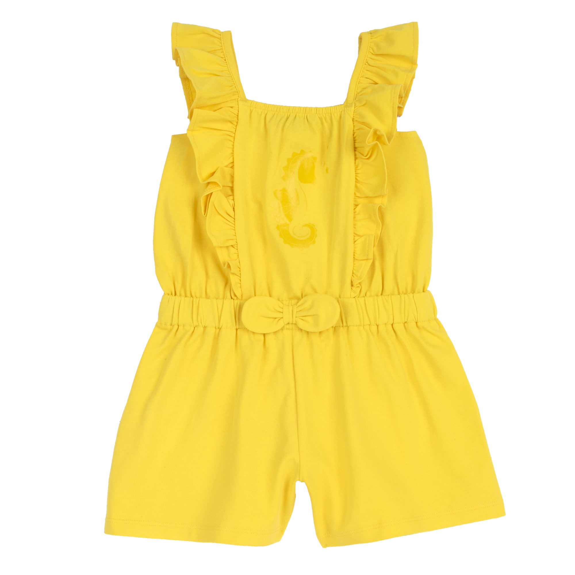 Salopeta plaja pentru copii Chicco, galben, 95653-68MC