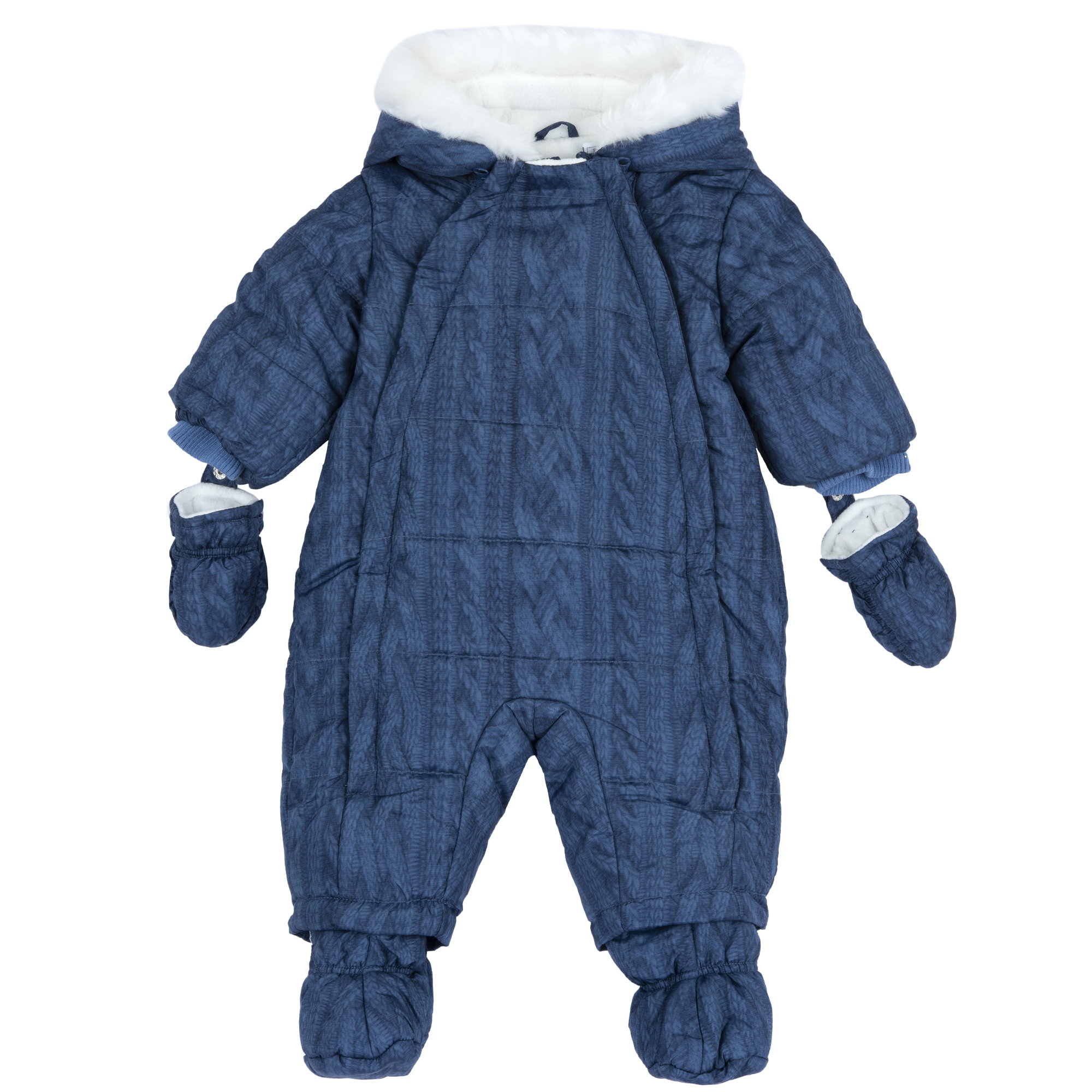 Salopeta zapada copii Chicco matlasata, bleu 2, 29382-65MFCO