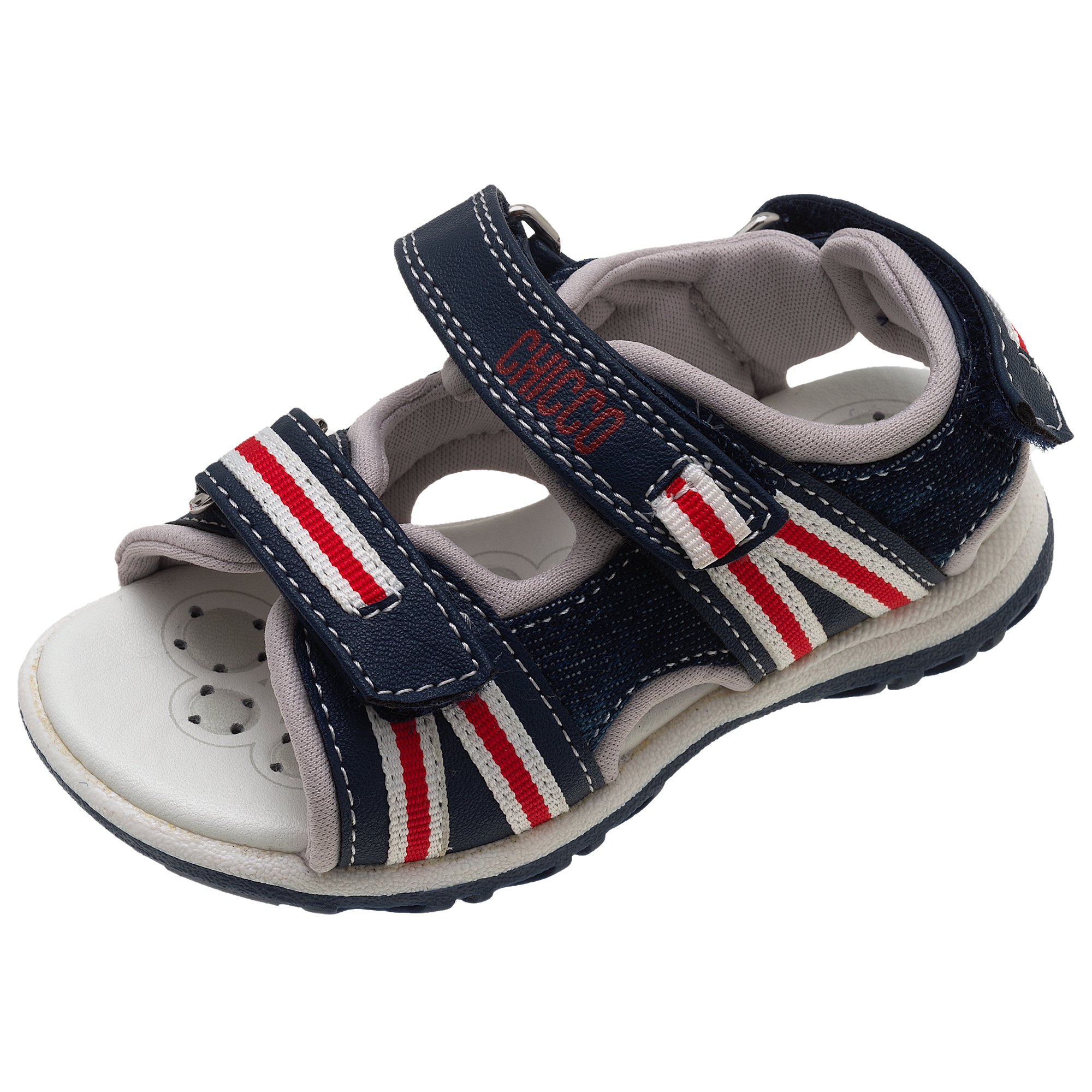 Sandale copii Chicco Carrot, bleumarin cu model, 59552 59552 imagine noua responsabilitatesociala.ro