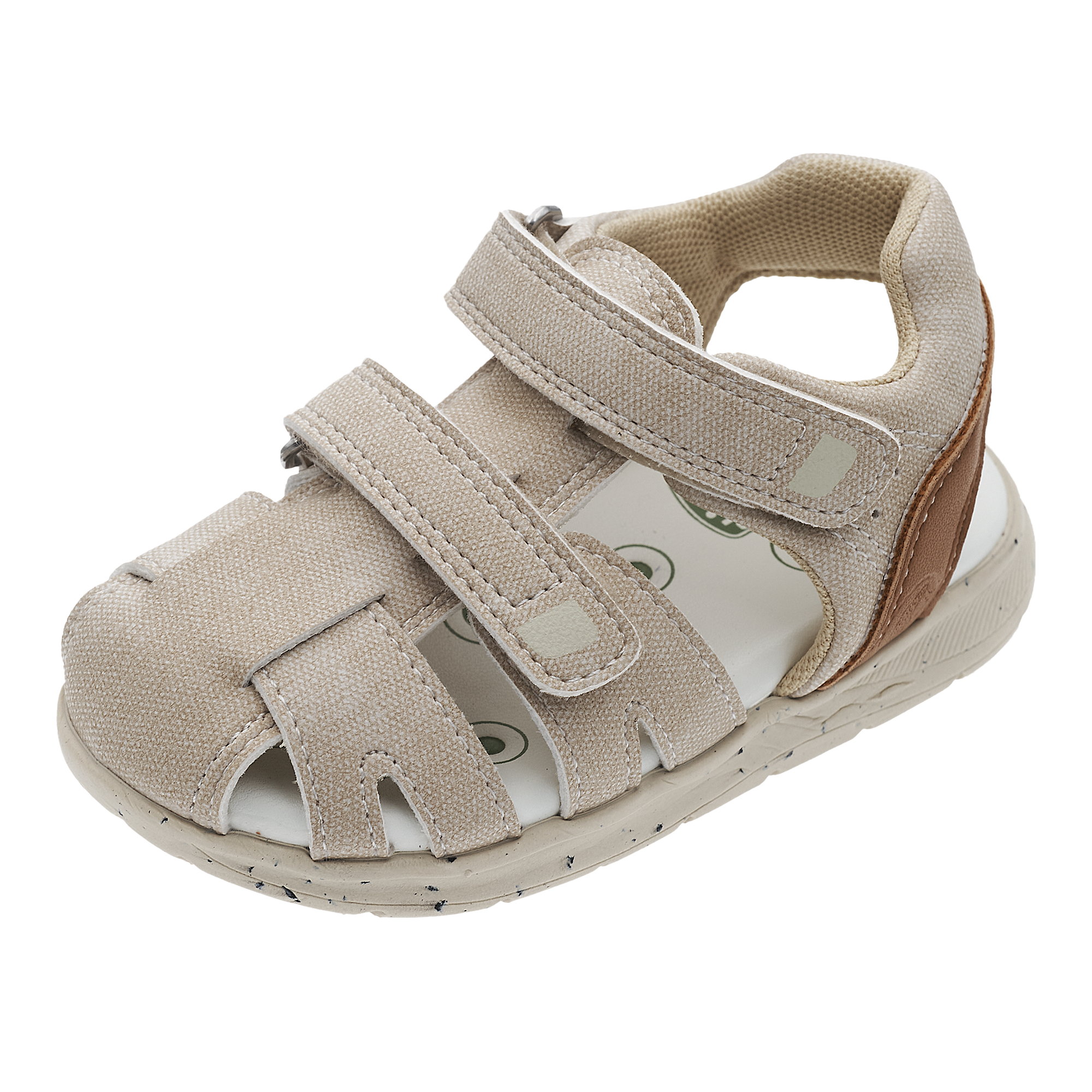 Sandale copii Chicco Clam, bej, 73160-68P