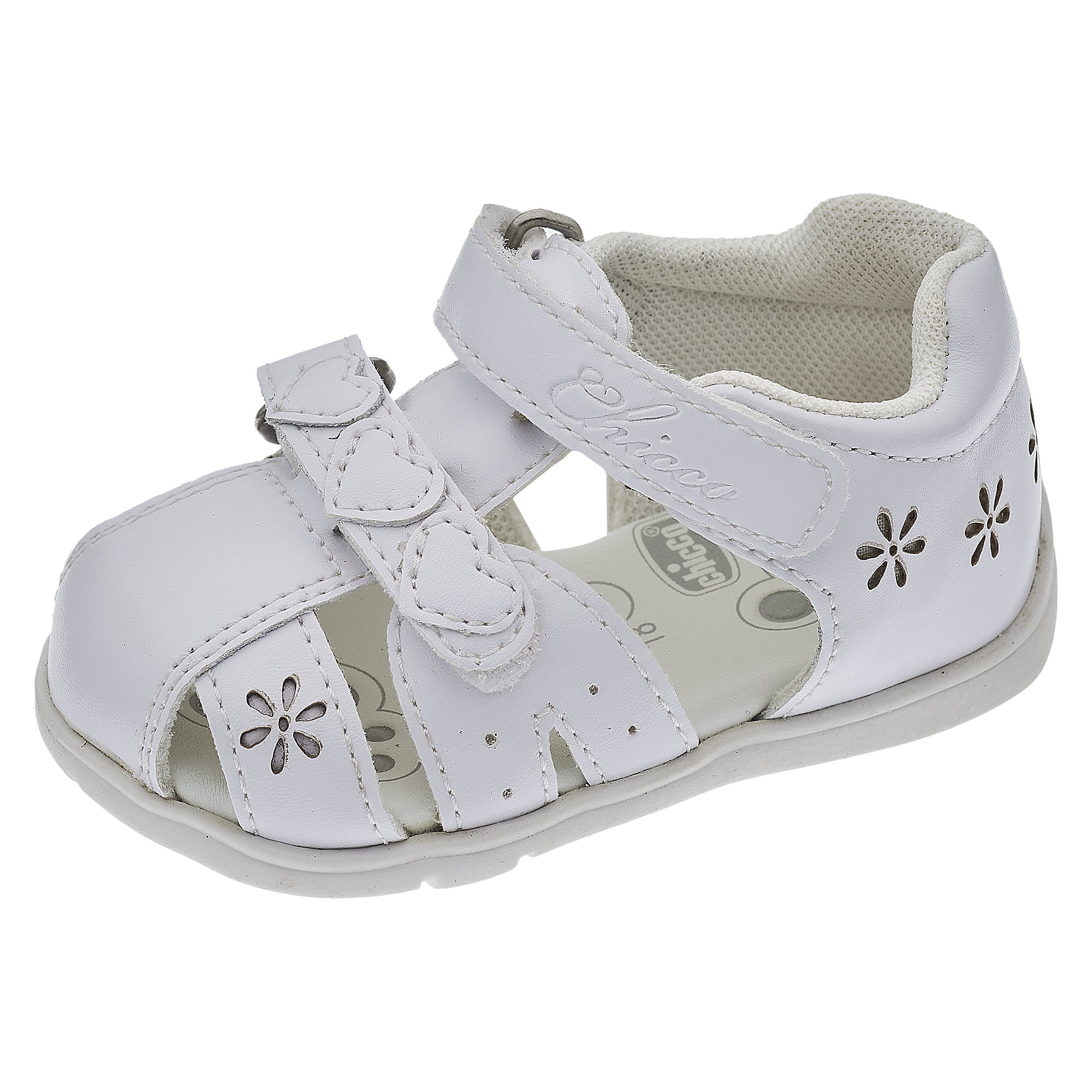 Sandale Copii Chicco Gioppa, Alb, 71118-66p