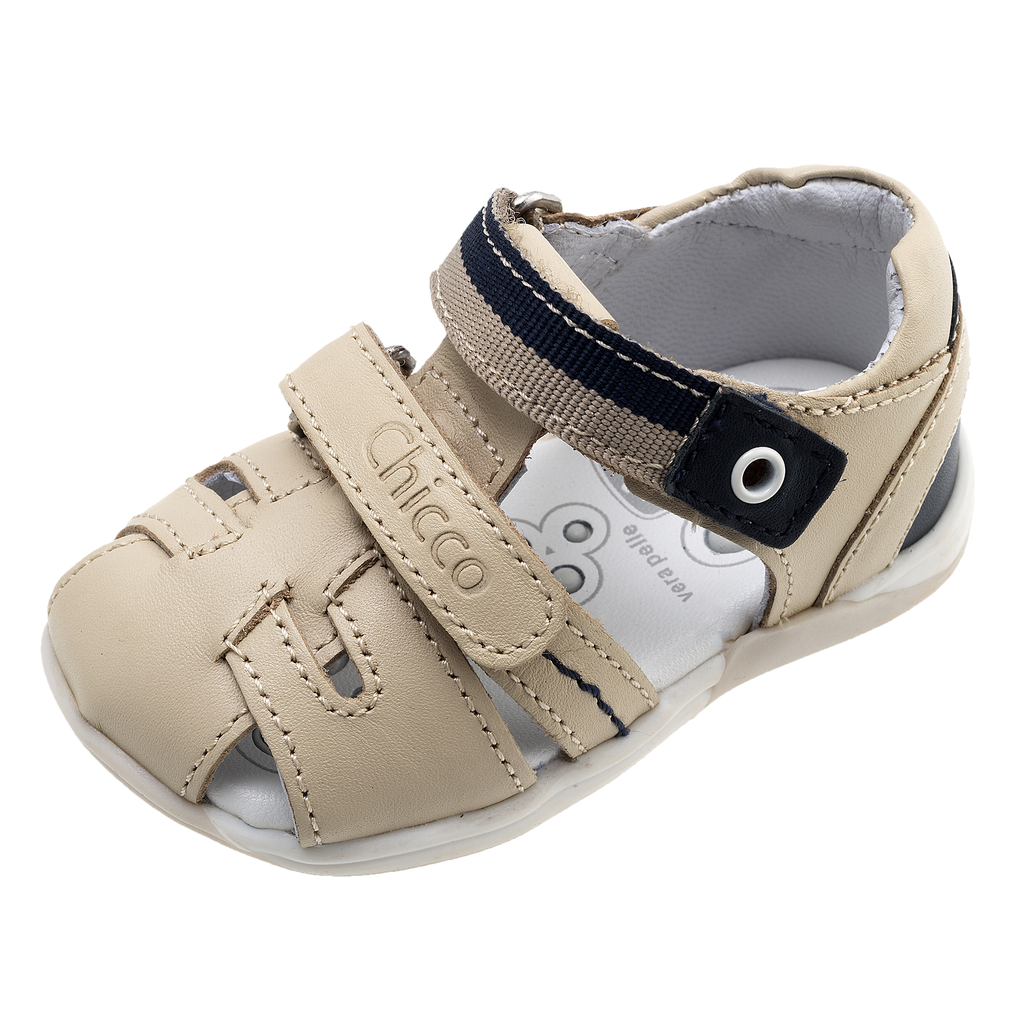 Sandale copii Chicco Giglio, bej, 63471