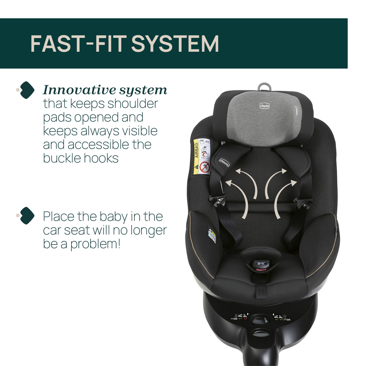 Scaun auto rotativ cu baza isofix Chicco Seat 105 i-Size, Posh