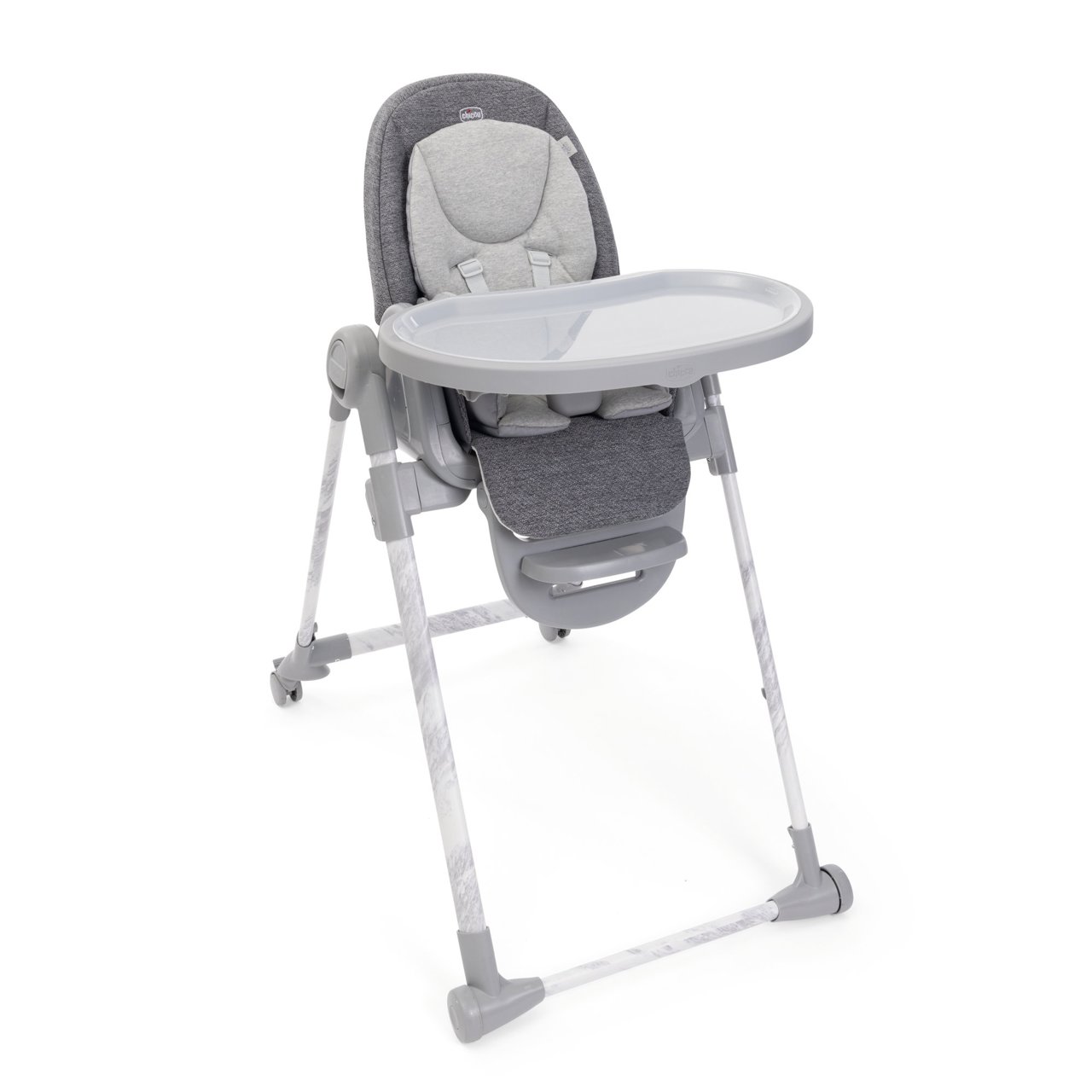 Scaun de masa Chicco Polly Armonia Carrara, 0luni+