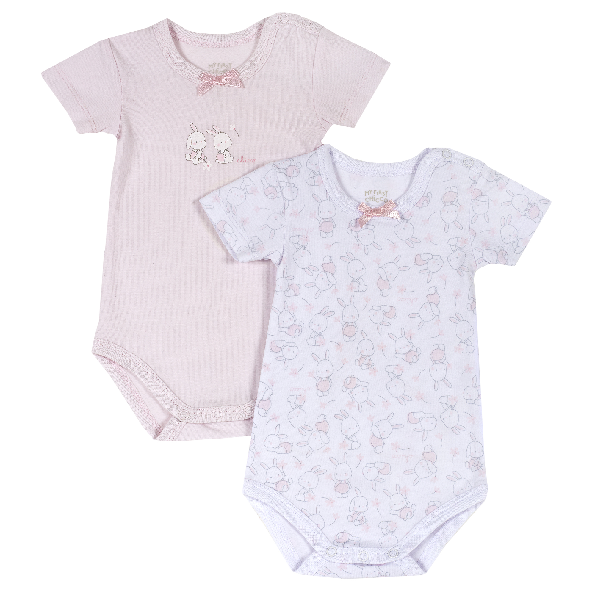 Set doua body bebelusi Chicco, roz, 11431