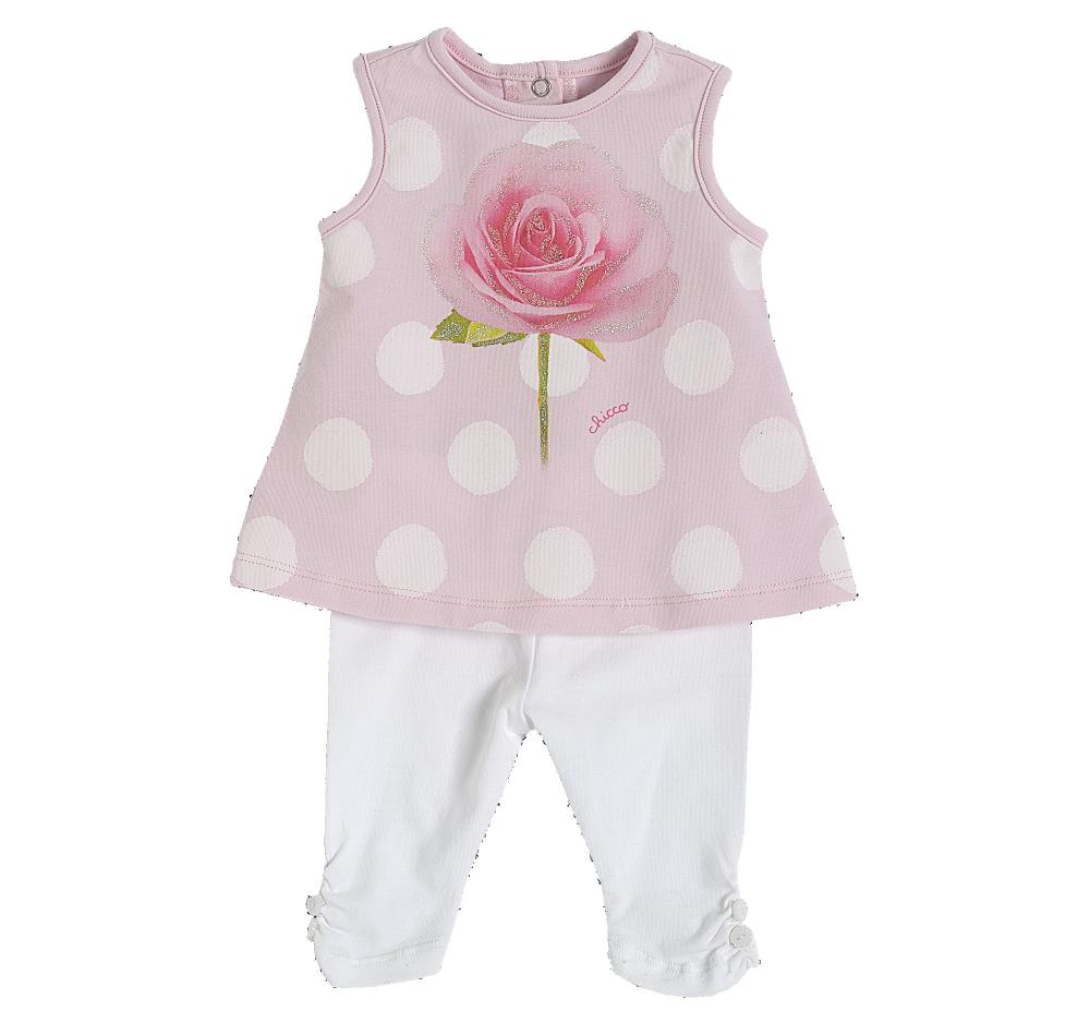 Set bluza si colant Chicco, roz, 70923