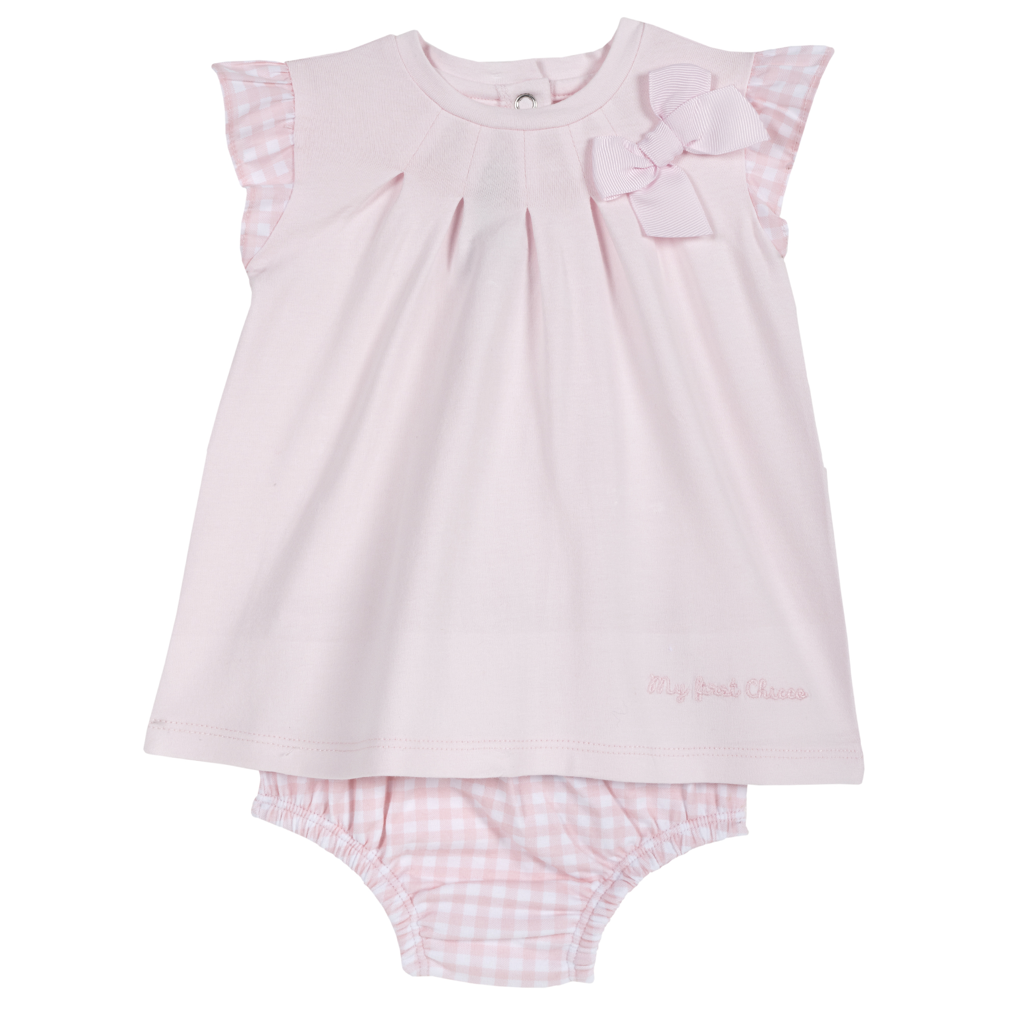 Set tricou si chilotel bebe, roz, 77858