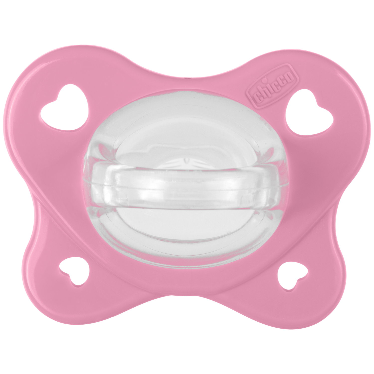 Suzeta anatomica Chicco PhysioForma DualSoft, 2buc, roz, 6-16luni