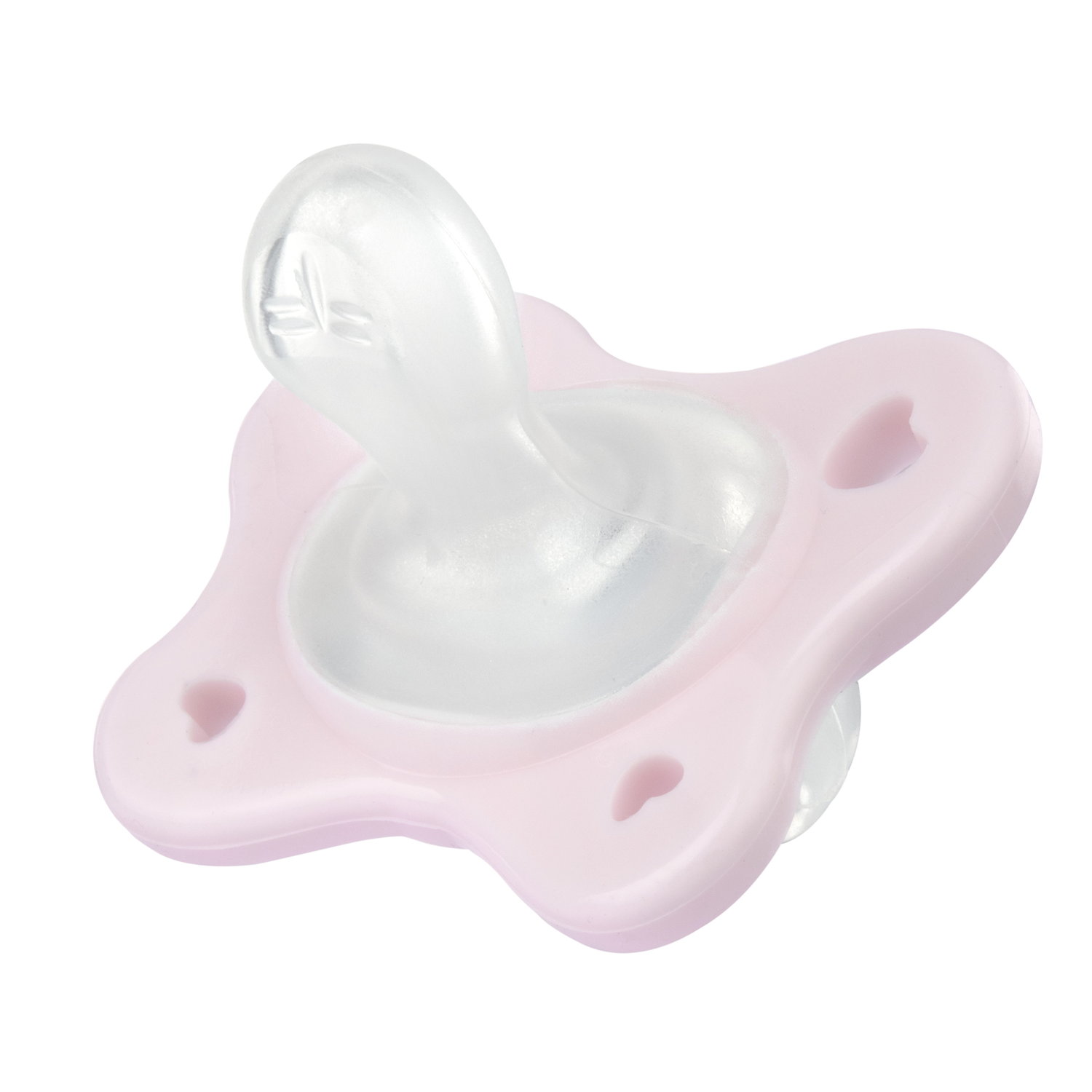 Suzeta anatomica Chicco PhysioForma Dual Soft, 2 buc, roz, 2-6 luni