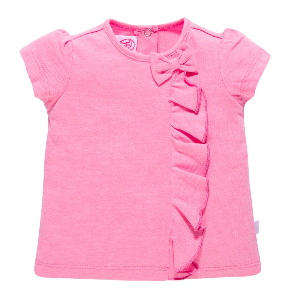 Tricou Chicco, maneca scurta, fetite, fuchsia, 47587