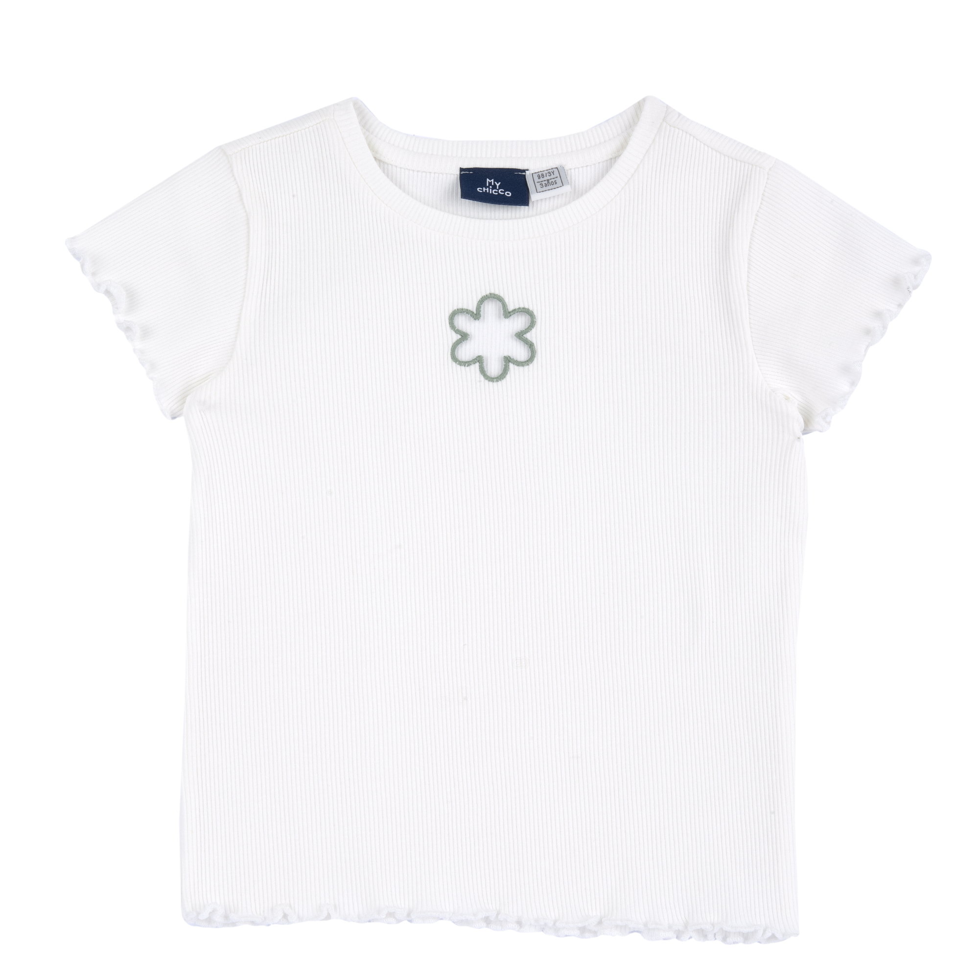 Tricou copii Chicco, alb, 11994-68MC