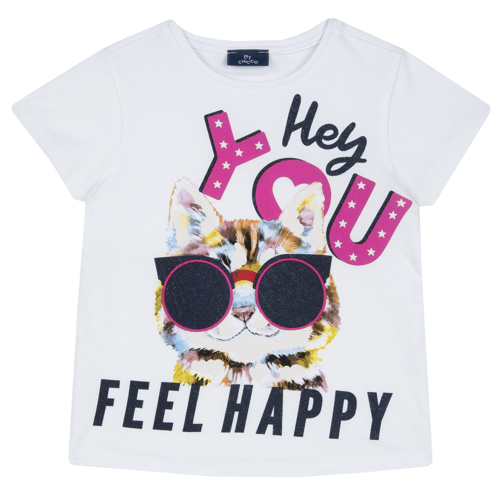 Tricou copii chicco, alb, 67579