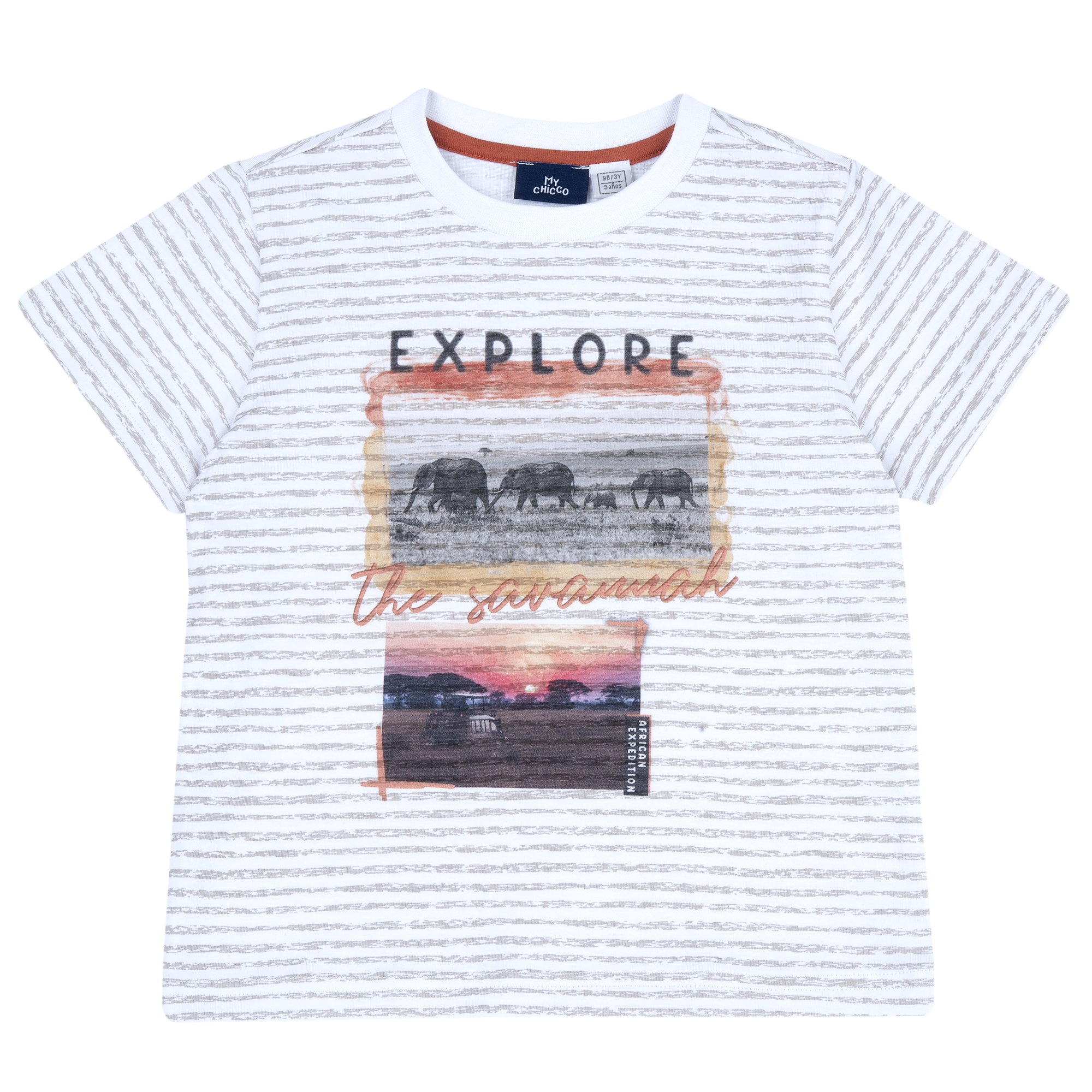 Tricou copii Chicco, crem, 16704-68MC