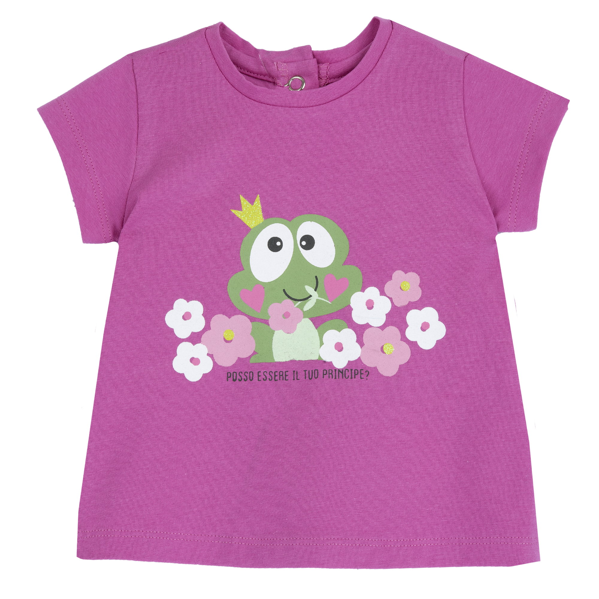 Tricou copii Chicco, roz cu albastru, 16897-68MFCO