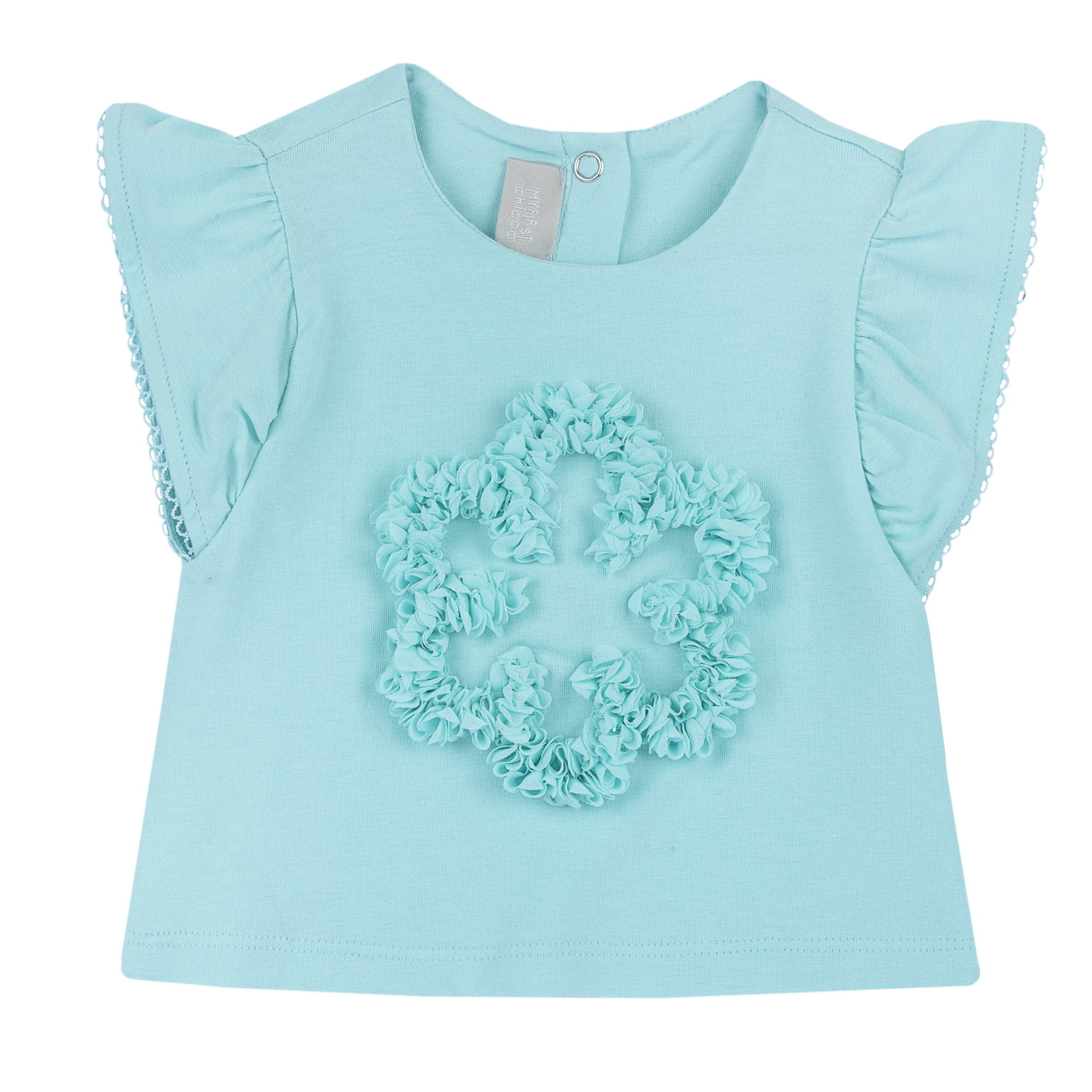Tricou copii Chicco, turcoaz, 11907-68MFCO