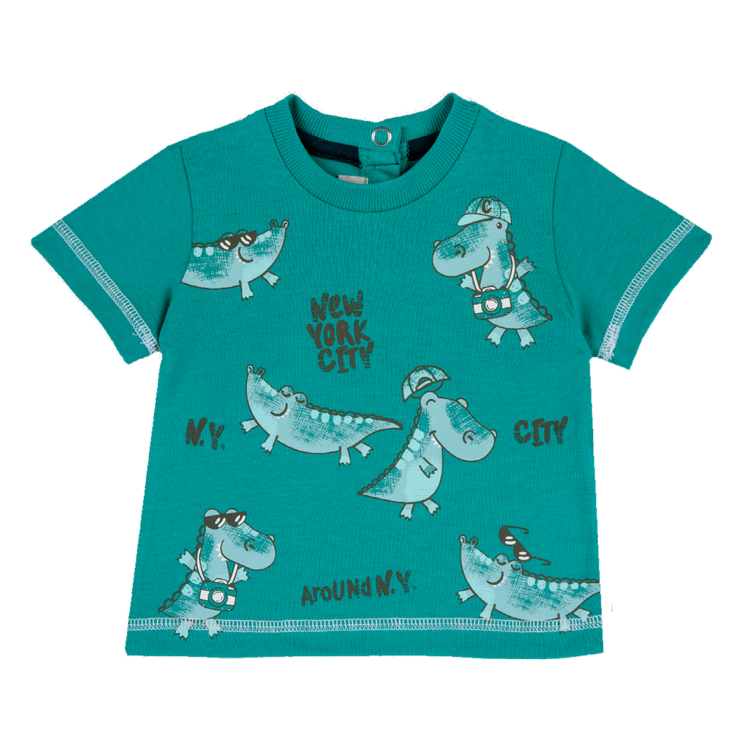 Tricou copii Chicco, Verde, 67236