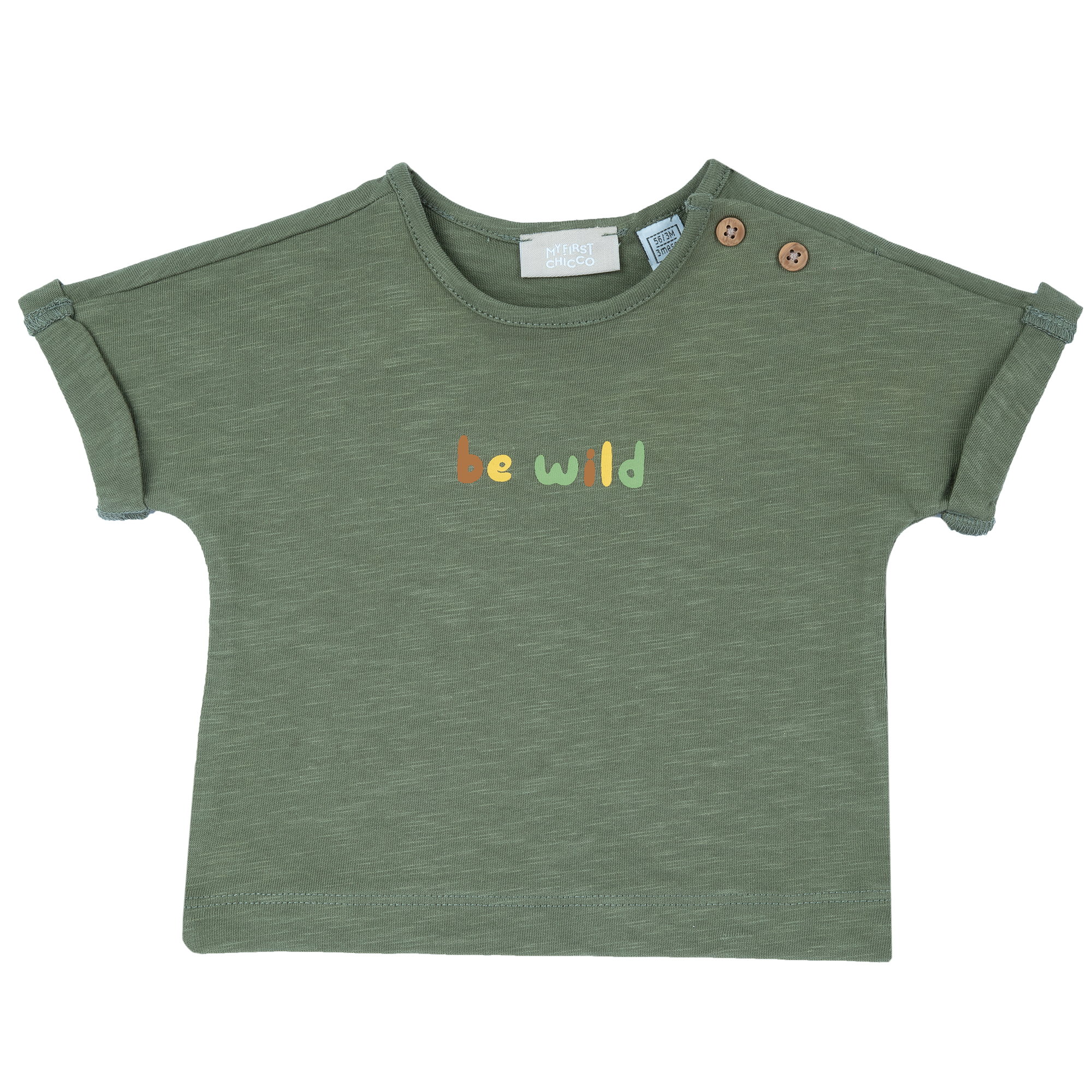 Tricou copii Chicco, Verde Deschis, 05426-66MFCO