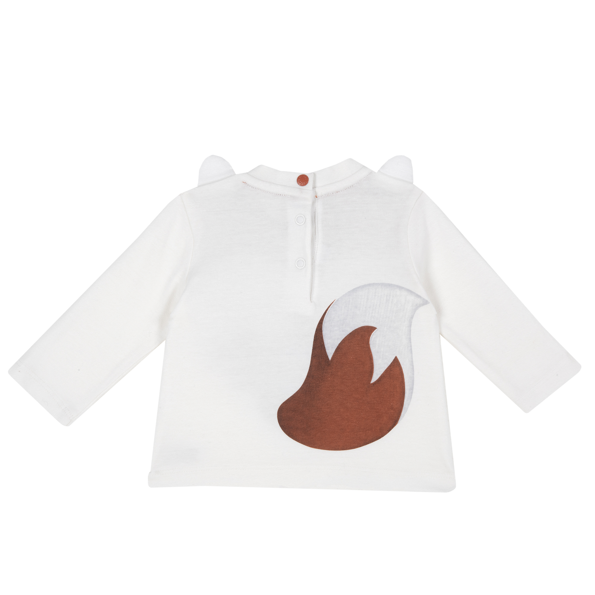 Bluza copii Chicco, alb cu model, 06157 CHICCO