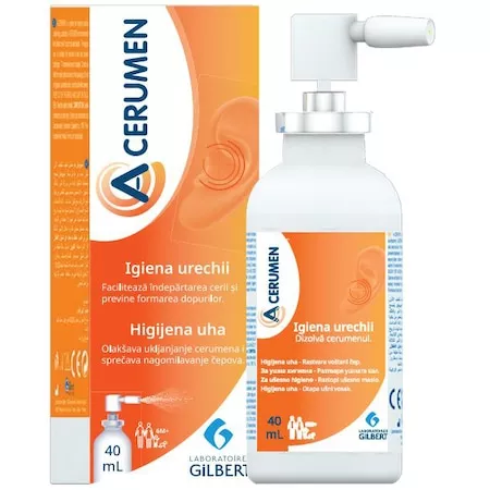 Îngrijire ORL - A-Cerumen spray auricular * 40 ml, clinicafarm.ro
