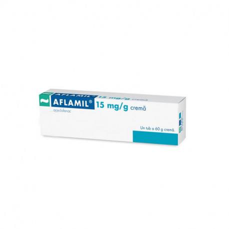 Dureri reumatice/articulații - Aflamil crema 15 mg/g * 60 grame, clinicafarm.ro