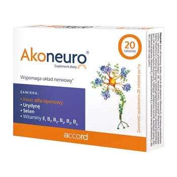 Activitate cerebrală - Akoneuro * 20 comprimate, clinicafarm.ro