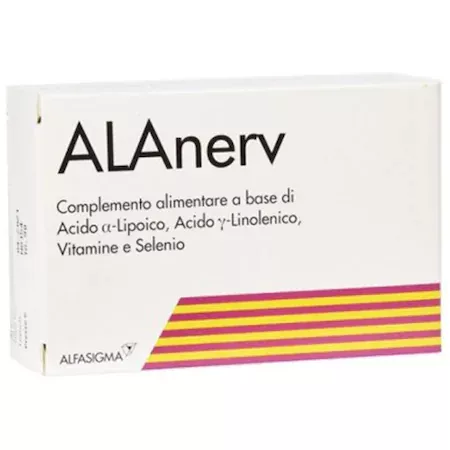 Vitamine și minerale - Alanerv 18,4 grame  * 20 capsule moi, clinicafarm.ro