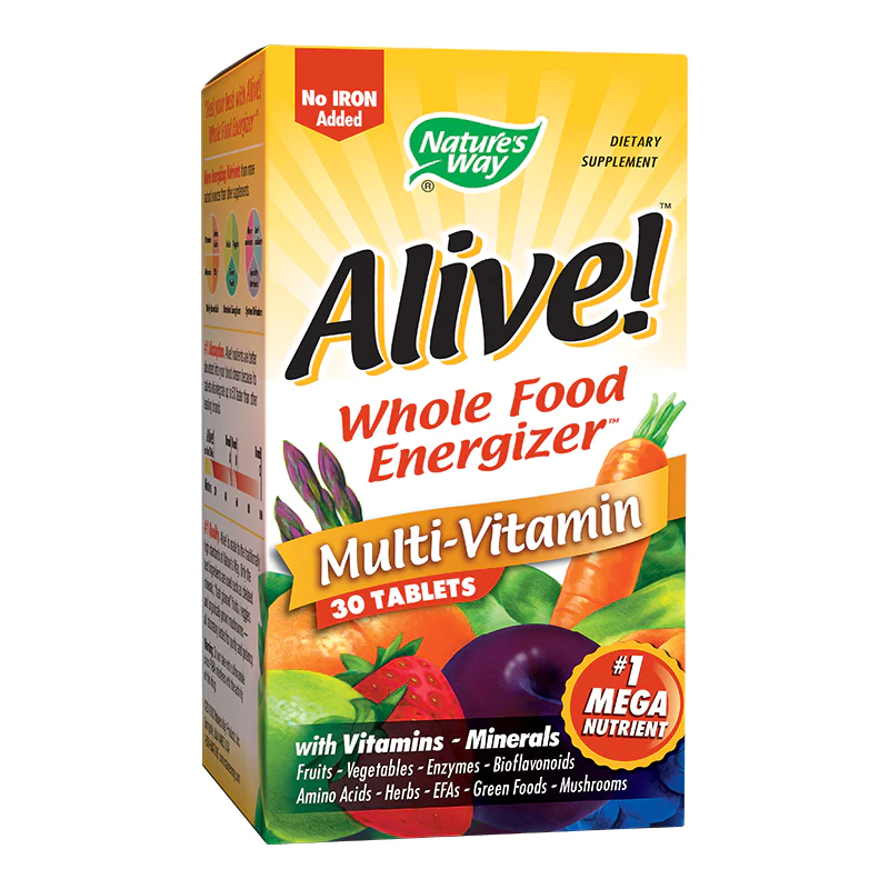Vitamine și minerale - Alive fără fier * 30 tablete, clinicafarm.ro