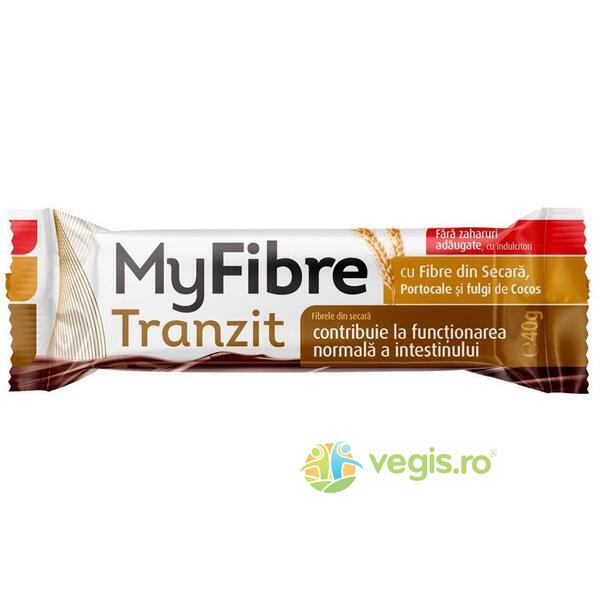 Dietă și sport - Baton digestiv MyFibre Sly Nutritia  cu fibre din secară * 40 g, clinicafarm.ro
