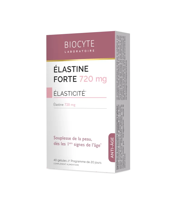 Îngrijirea pielii - Biocyte Elastine forte pentru elasticitatea pielii * 40 capsule, clinicafarm.ro