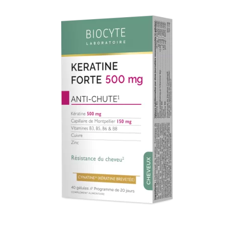Îngrijirea părului - Biocyte Keratine Forte anti-căderea părului * 40 capsule, clinicafarm.ro