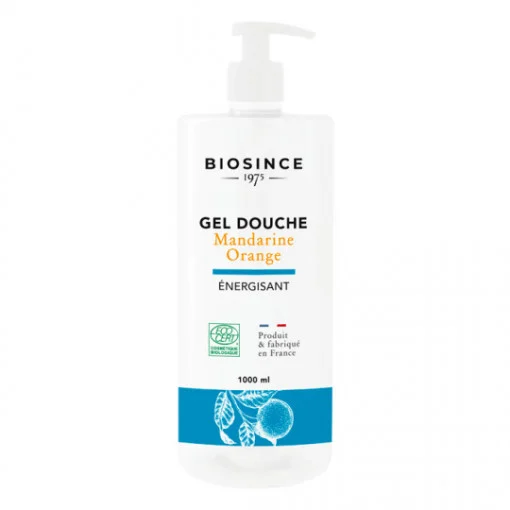 Frumusețe și îngrijire - Biosince gel de duș organic energizant pentru corp și păr cu mandarină și portocale * 1000 ml, clinicafarm.ro