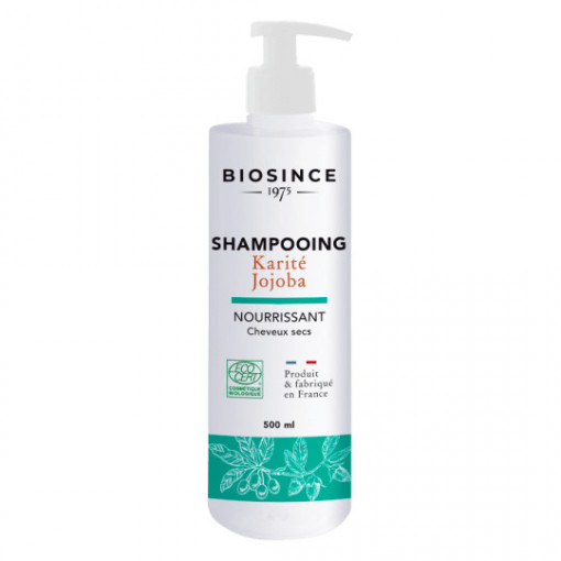 Îngrijirea părului - Biosince șampon organic nutritiv cu jojoba și unt de shea * 500 ml, clinicafarm.ro