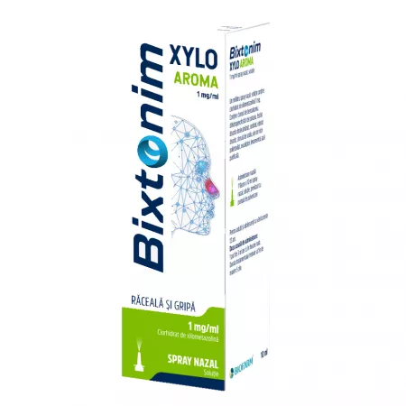 Decongestionant nazal - Bixtonim Xylo aroma 0,1% spray nazal *10 ml, clinicafarm.ro