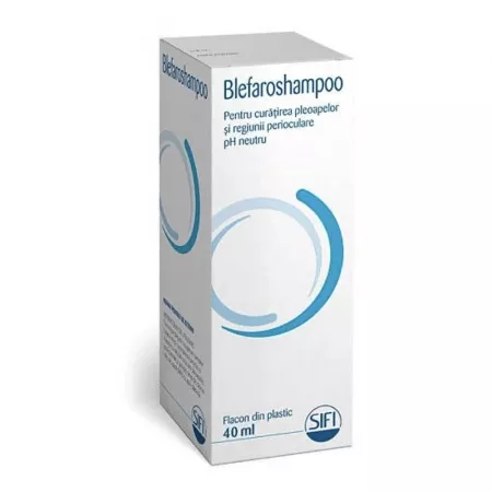 Îngrijirea ochilor - Soluție pentru curățarea pleoapelor Blepharoshampoo * 40 ml, clinicafarm.ro