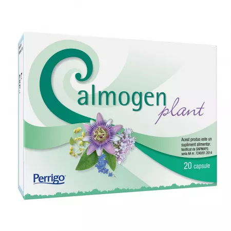 Stres și somn - Calmogen Plant * 20 capsule, clinicafarm.ro