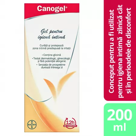 Igienă intimă - Canogel gel pentru igienă intimă * 200 ml, clinicafarm.ro