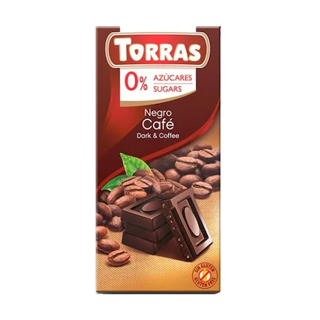 Dietă și sport - Ciocolată diverse arome Torras fără zahăr * 75 g, clinicafarm.ro