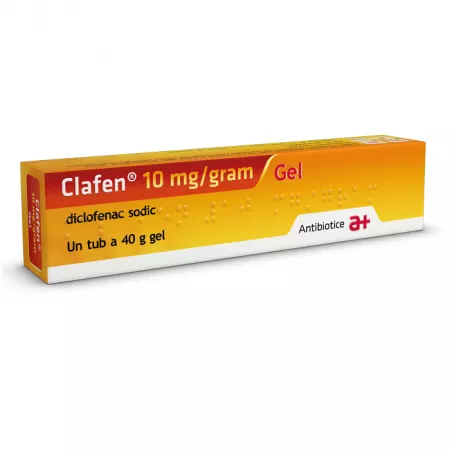 Dureri reumatice/articulații - Clafen 10 mg/g * 40 grame, clinicafarm.ro