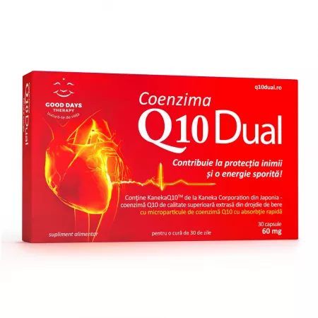 Vitamine și minerale - Coenzima Q 10 dual * 30 capsule, clinicafarm.ro